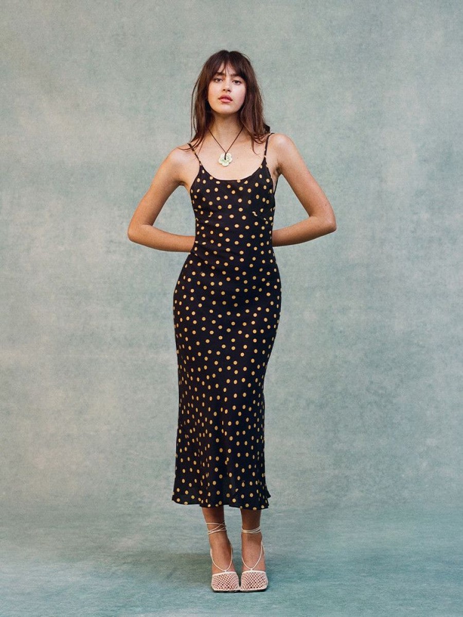 Realisation Par Dresses | The Iggy - Yellow Polka Dot