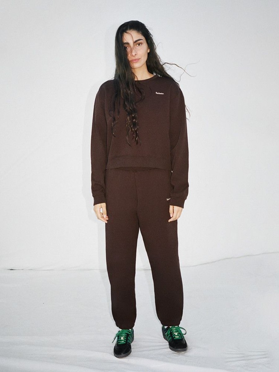 Realisation Par Sweats | Real Sweatshirt - Chocolate